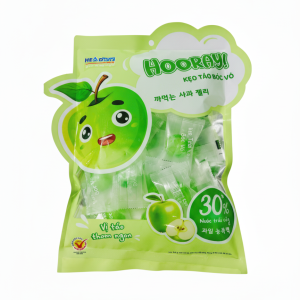 Kẹo táo bóc vỏ Hooray!